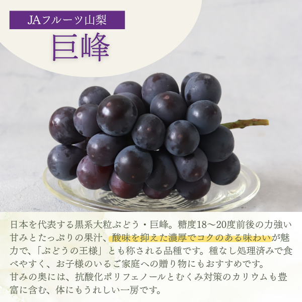 山梨ぶどう山盛りセット 7房おまとめの商品画像 5