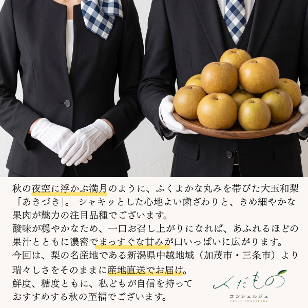 あきづき　〜糖度１３度以上保証の日本梨〜【JA直送】の商品画像 2